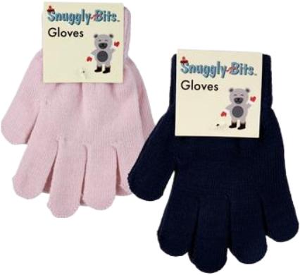 Gloves Toddler Plain - Assorted Colours