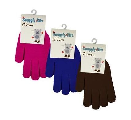 Gloves for Kids - Plain - Assorted Colours