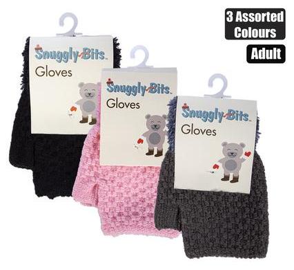 Gloves Adult Open Finger