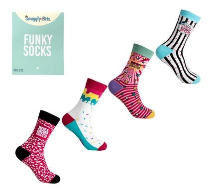 Socks Unisex Mother Assorted - Pack of 4