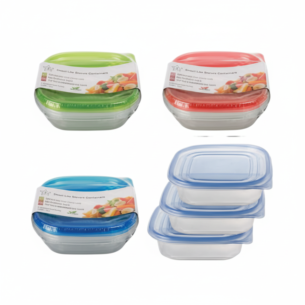 Container Set Lite - 750 ml - 3 Piece - Various Colors