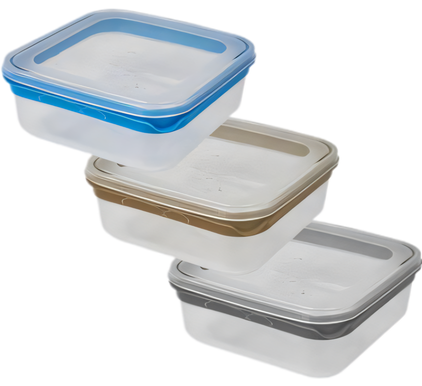 Container Two-Toned - 700 ml - Square