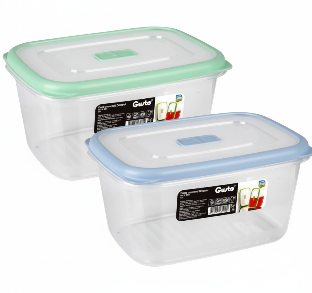 Container Ecosaver - 1.7 Litre - 19 x 14 x 10 cm - Various Colors