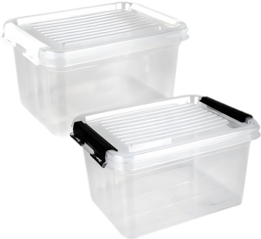 Container Clip Lock Box - 1.2 L - Various Colors