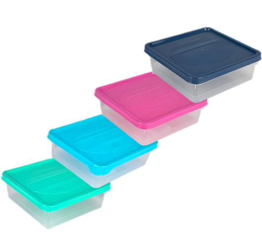 Lunch Box Plastic - 700 ml - Lunchmate - Various Colors