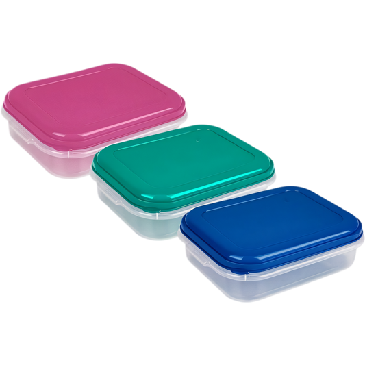Food Saving Containers (1.2 Litre) - Assorted Colours
