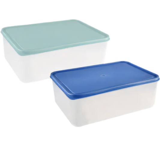 Home Kitchen Food Container - Square - Large - 28 x 19 cm - Various Colors