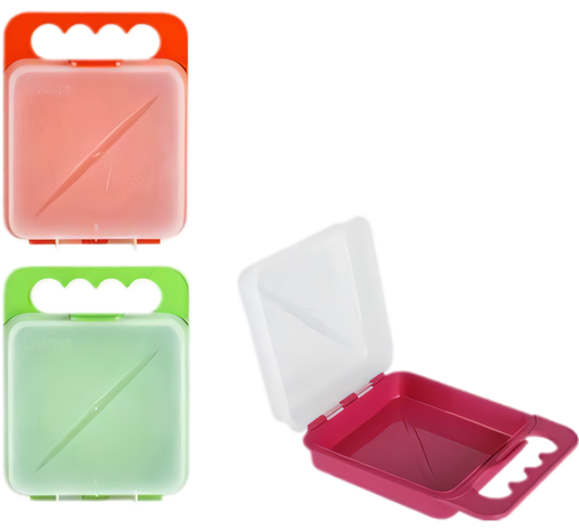 Lunch Box with Handle - Various Colors