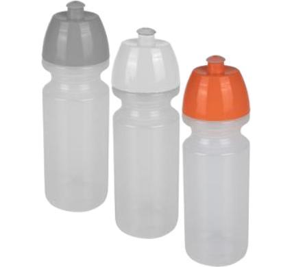 Coloured Top Water Bottles - 750 ml - Assorted Colours