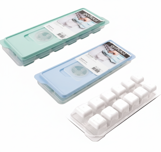 Ice Cube Tray with Lid - Various Colors