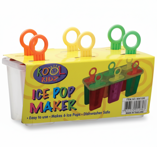 Ice Lolly Maker - Makes 6 Ice Lollies