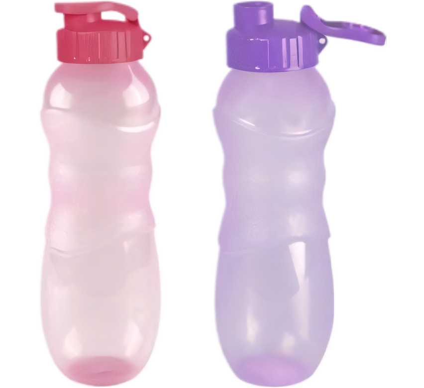 Water Bottle with Grip (750 ml) - Various Colours