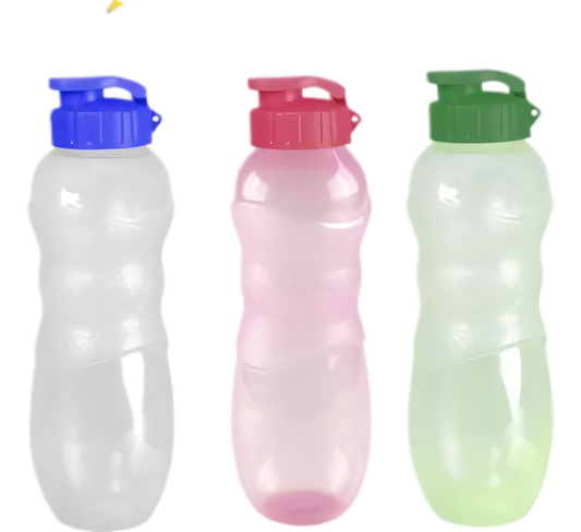 H20 Water Bottle with Screw Cap (1 Litre) in Various Colours