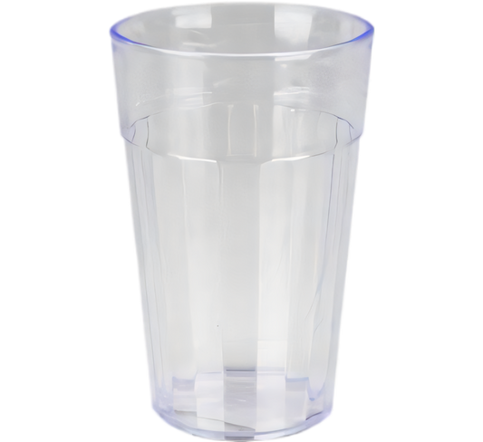Clear Plastic Tumbler - Pack of 6 - 280 ml