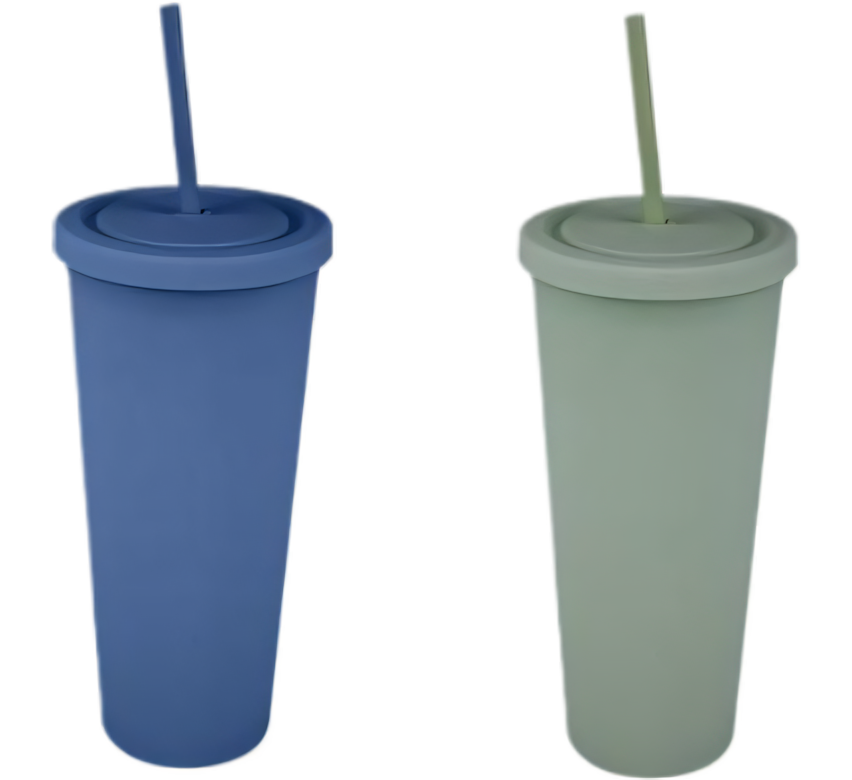Soft Touch Double Wall Tumbler (650 ml)