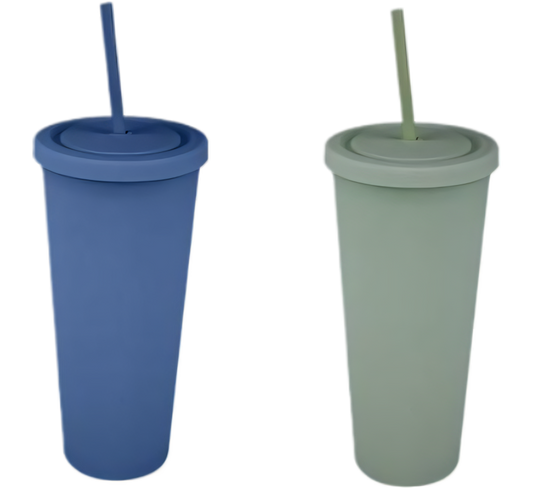 Soft Touch Double Wall Tumbler (650 ml)