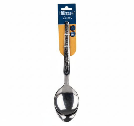 Hillhouse Stainless Steel Serving Spoons - 2 Piece Set