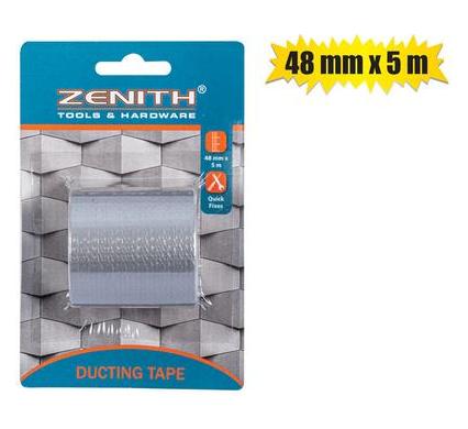 Zenith Grey Duct Tape - 48mm x 5m