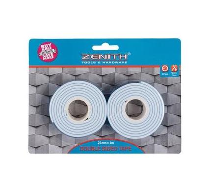 Double-Sided Tape - 24 x 1000 mm - 2 Pack