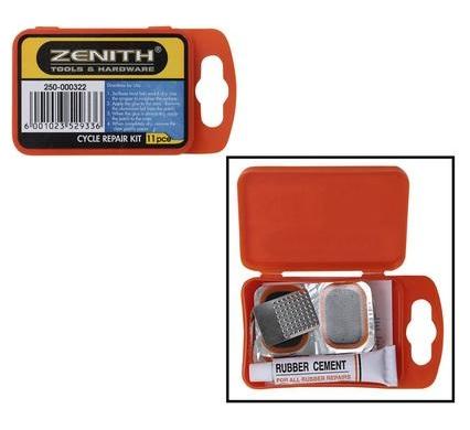 Zenith Cycle Repair Kit - 11 Piece