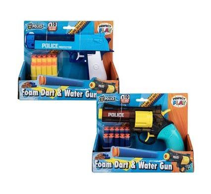 Foam Dart Gun - 23 cm - 2-In-1 Bullet and Water