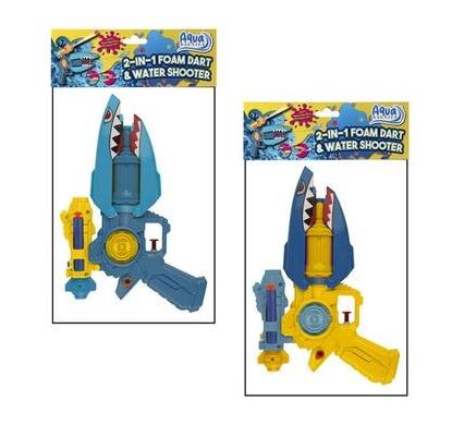 Gun Foam Dart - 25 cm - 2 in 1 Bullet or Water
