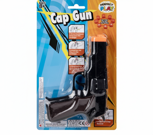 8 Shot Cap Gun with 8 Shots (18 cm)