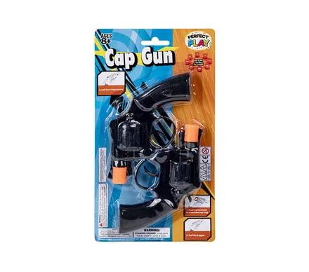 Gun Hand Cap - 8 Shot - 2 Piece Set - 13 cm