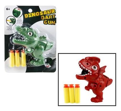 Gun Dinosaur with Foam Darts - 12 cm
