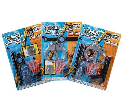 Gun Hand Suction Dart Police Set