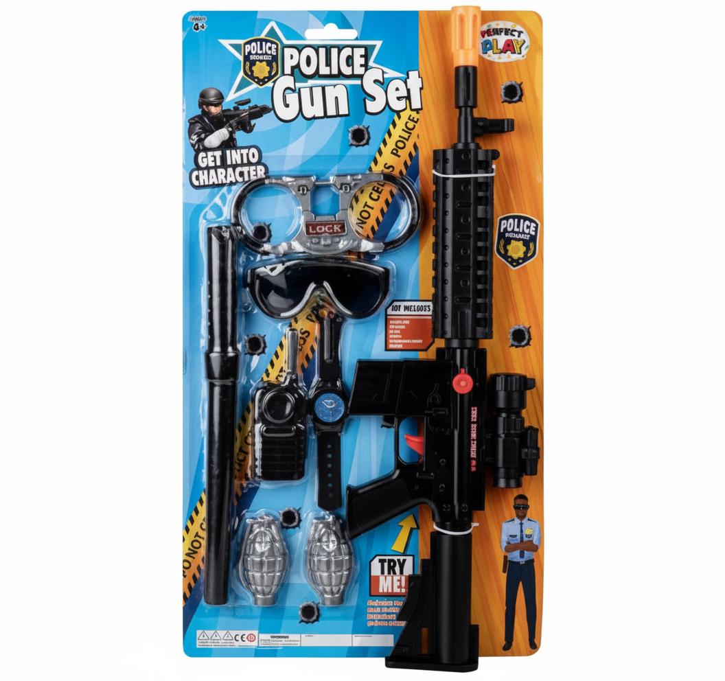 Combat Play Set - 8 Pieces