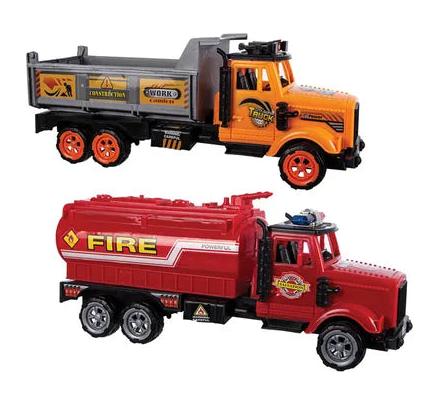 Vehicle Work Truck - Friction Movement - 30 cm