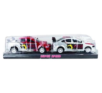 Racer Sports Car - 2 Piece Set 19cm Each