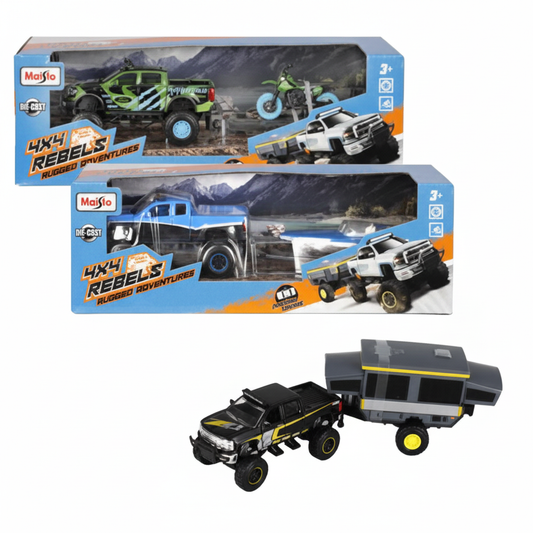Maisto Dinky Rebels Rugged Adventure Toy Vehicle - Various Colors