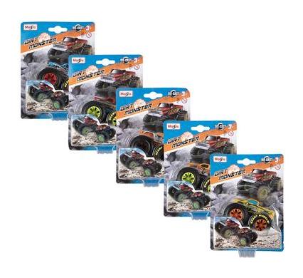 Maisto Dinky Dirt Monsters - Assorted