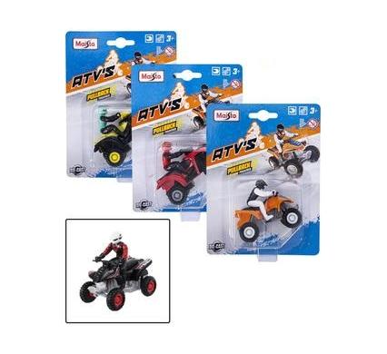 Maisto Dinky Motorbike - 7.5 cm - ATV - Assorted