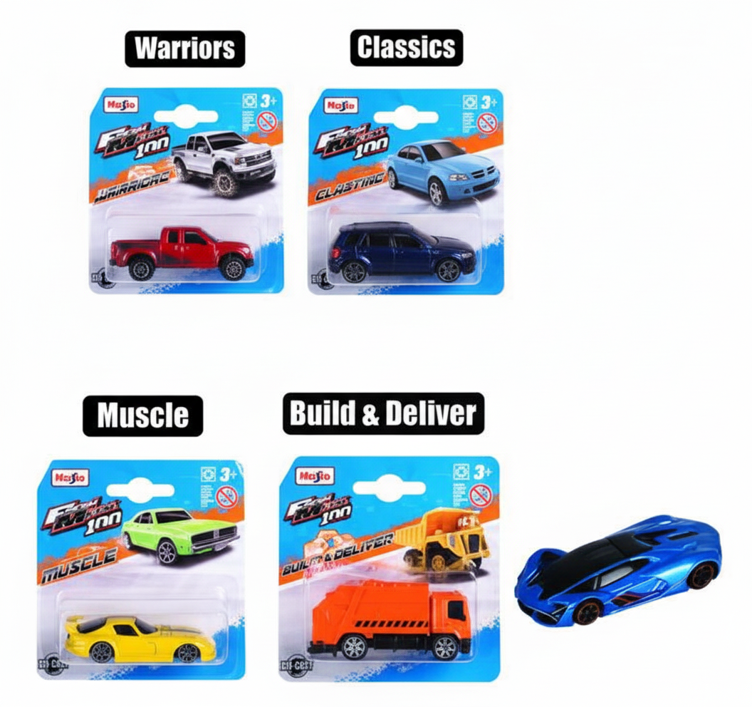 Fresh Metal Diecast Vehicle Assorted (7.5 cm)