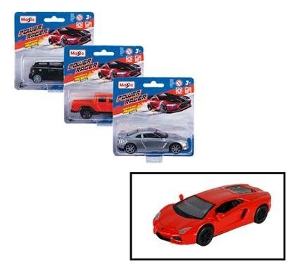 Maisto Dinky Pullback Power Racers - 11 cm