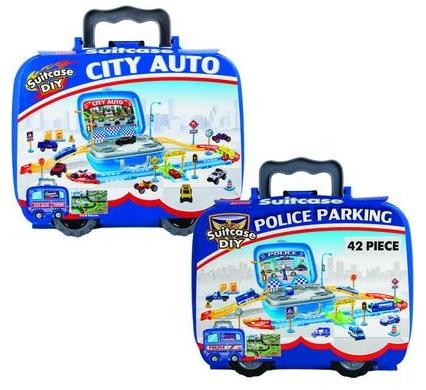 Boys Play Set Parking Storage City - 44 Pieces