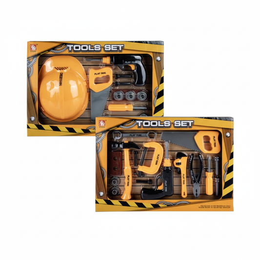 Boys Playset Construction Tools 44x32cm