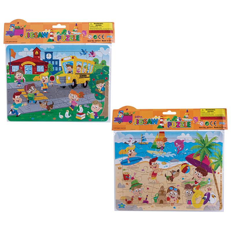 Kiddies Jigsaw Puzzle - 24 Pieces - Assorted Designs