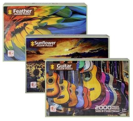 Puzzle Jigsaw Assorted - 2000 Pieces