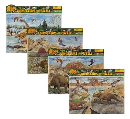 Jigsaw Puzzle - 48 Pieces - Dinosaur