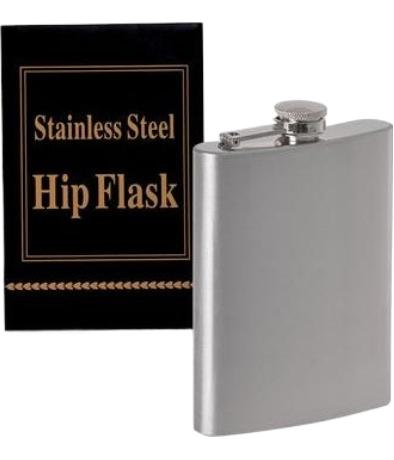 Home Stainless Steel Hip Flask - 24 ml