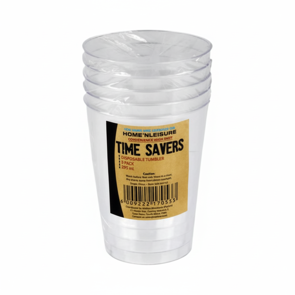 Picnic Disposable Tumbler - 5 Piece Set (295 ml)