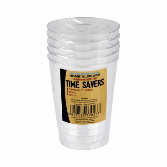 Picnic Disposable Tumbler - 295 ml - 5 Piece Set