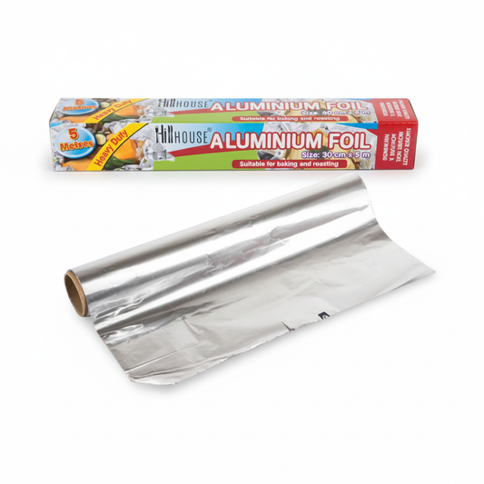 Heavy Duty Aluminum Foil - 30 cm Wide x 5 m Long