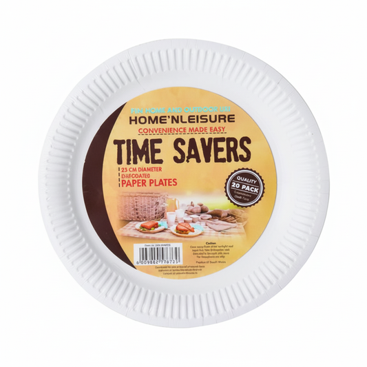 Picnic Plates Paper - 23 cm - 50 Pieces