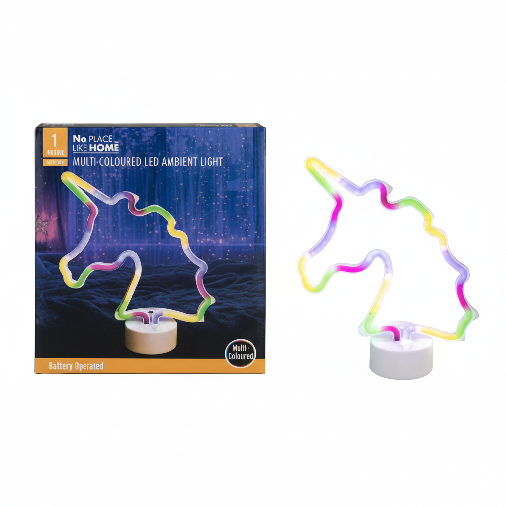 Unicorn Neon Light Battery Operated