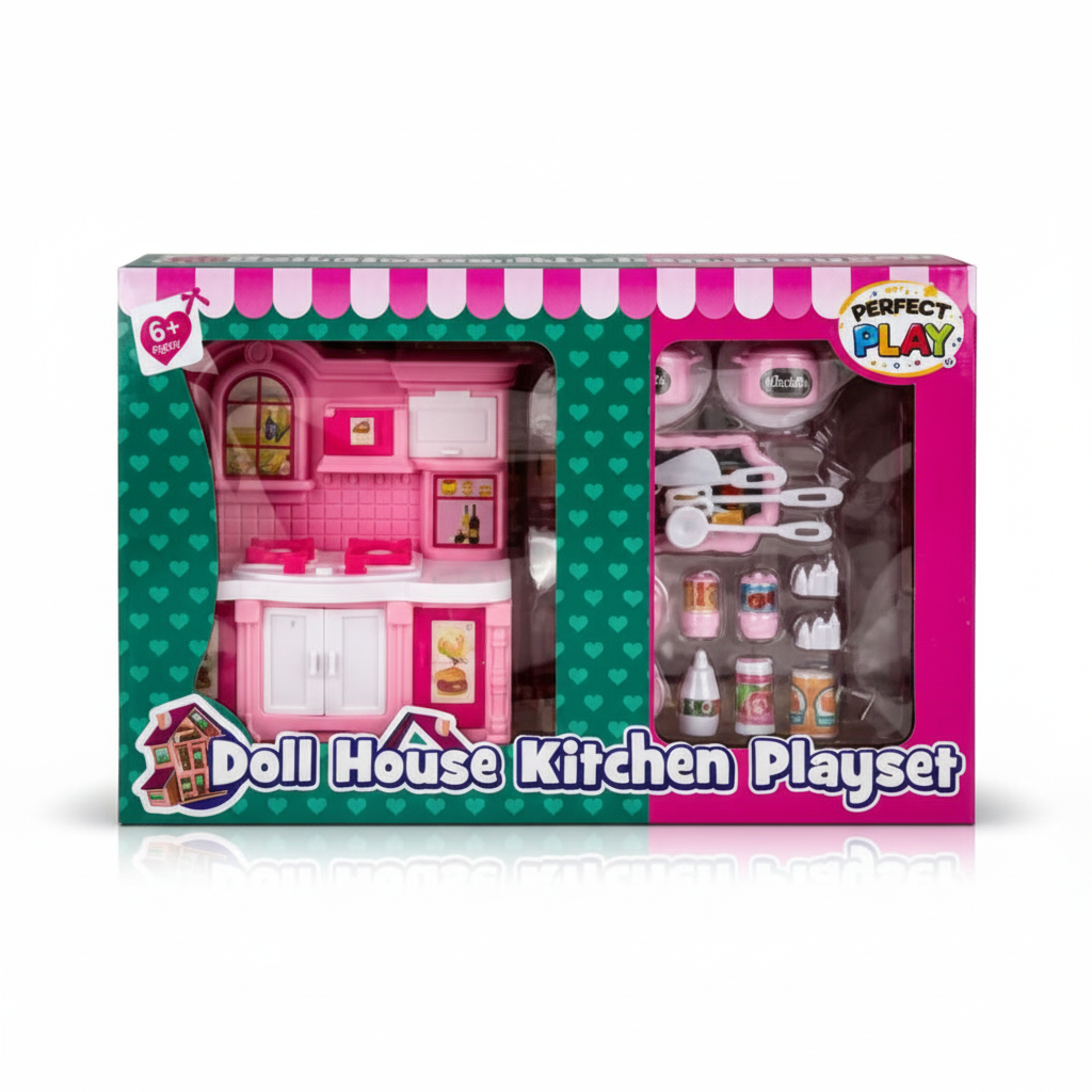 Fashion Doll Kitchen Set - Mini
